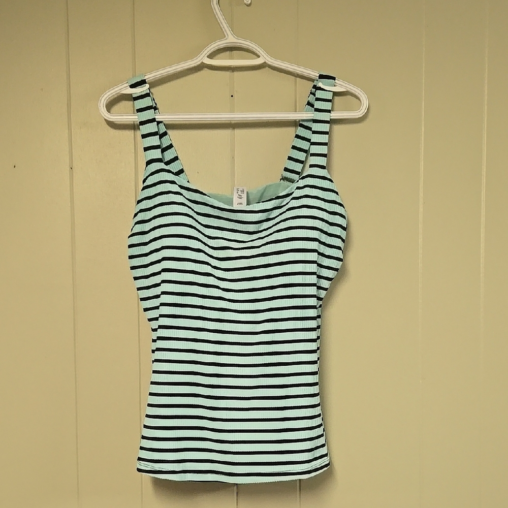 Striped Women's bathing suit top